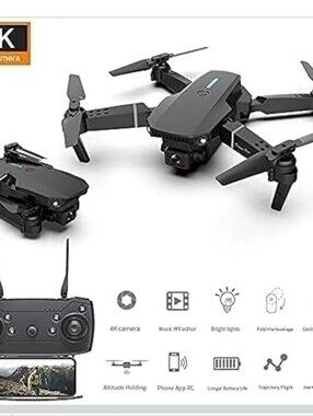 High Definition Aerial Drone - Black